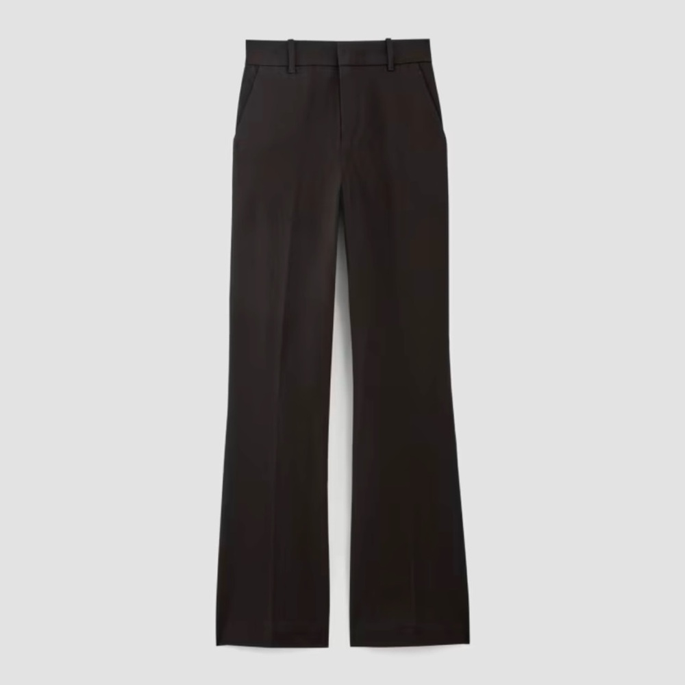 NEW W / O TAGS Everlane Black The Bi-Stretch Flare‎ Pant in Size 6 - Picture 6 of 10